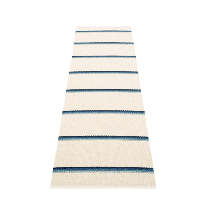 Olle Matta - Blue/vanilla - 70x300 Cm