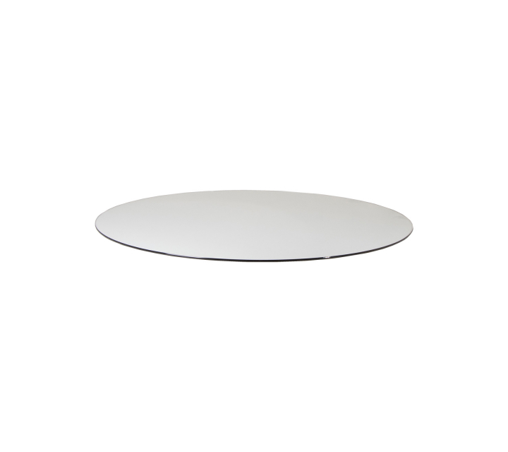 Bordsskiva Ø 120 cm - clear härdat glas