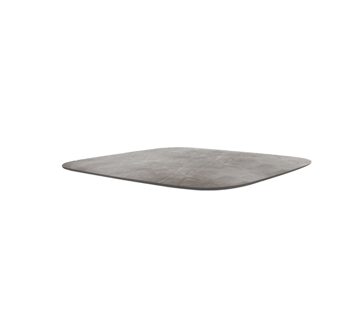 Bordsskiva 144x144 cm- taupe keramik