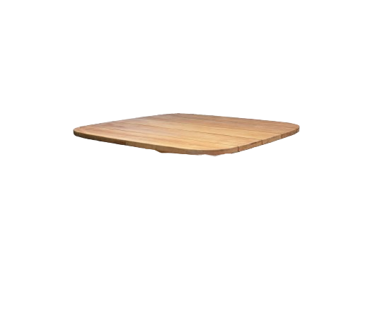 Bordsskiva 144x144 cm - teak