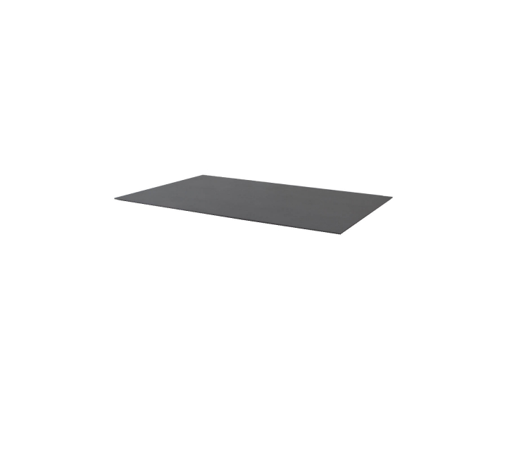 Bordsskiva 150x90 cm - nero black keramik