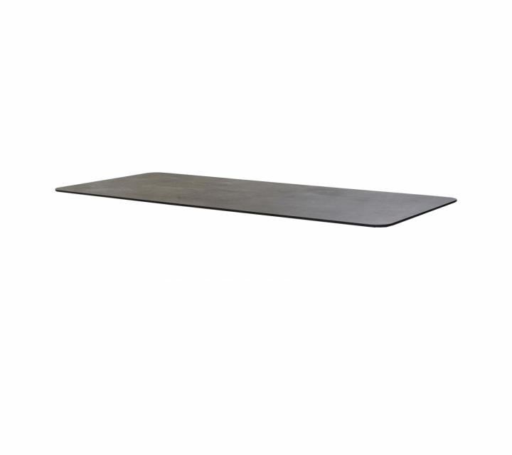 Bordsskiva 210x100 cm - fossil black ceramic