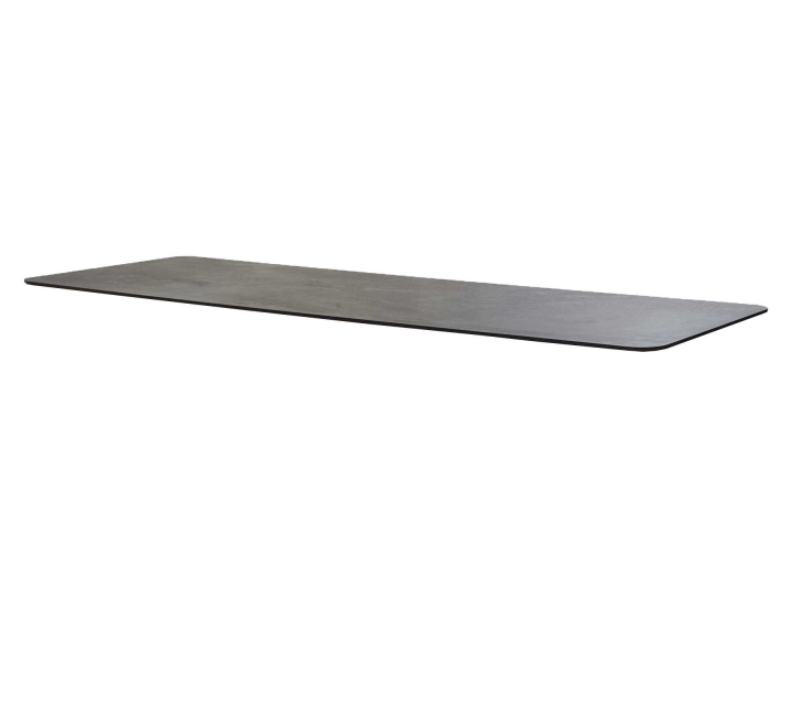 Bordsskiva 280x100 cm - fossil black ceramic
