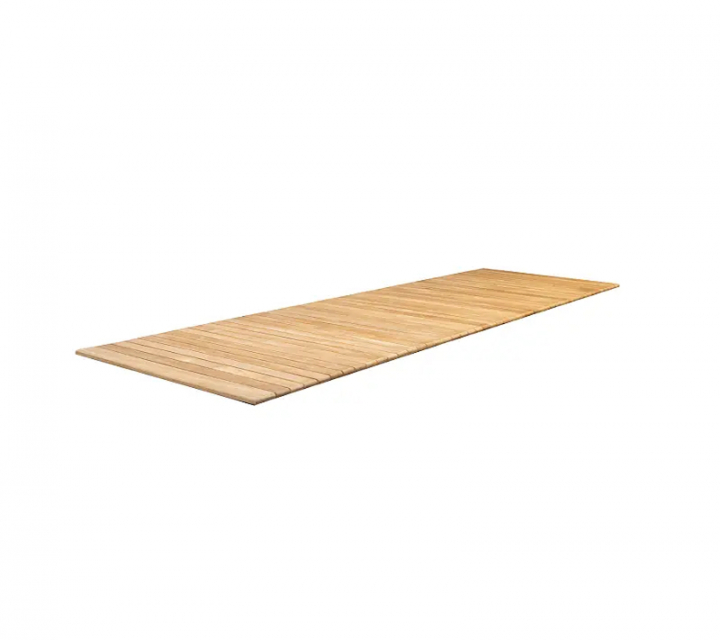 Bordsskiva 120-320x100 cm extension - teak