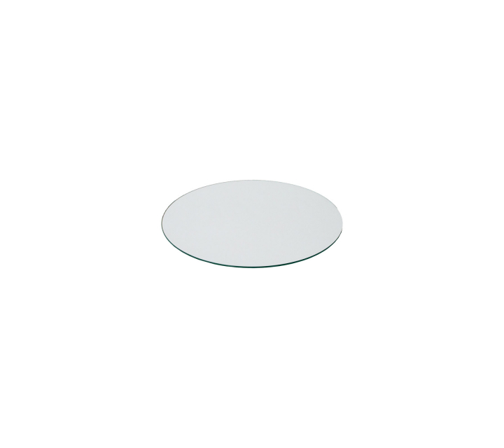 Bordsskiva Ø 60 Cm - Clear Härdat Glas