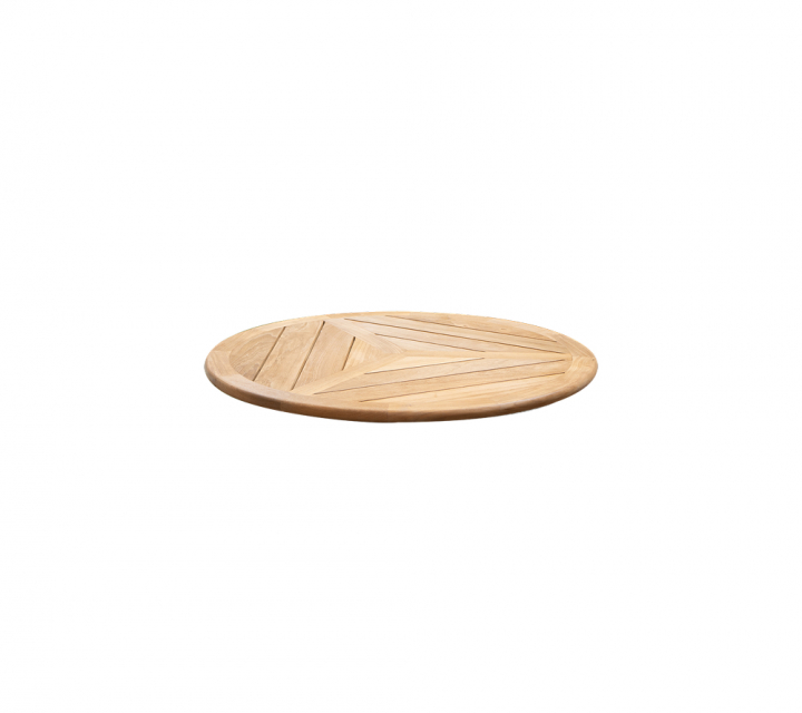 Bordsskiva Ø 60 cm - teak
