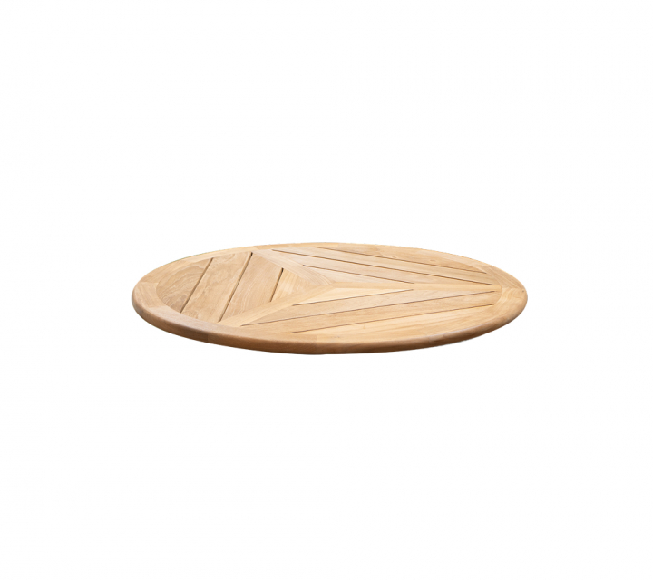 Bordsskiva Ø 80 cm - teak