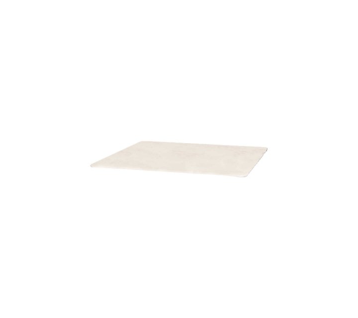 Bordsskiva 85 x 85 cm - travertine look keramik
