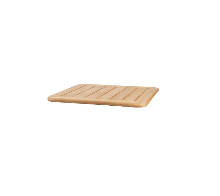 Bordsskiva 85 x 85 cm - teak
