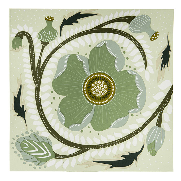 Servetter 20x20 cm, 50-pack - poppy sage