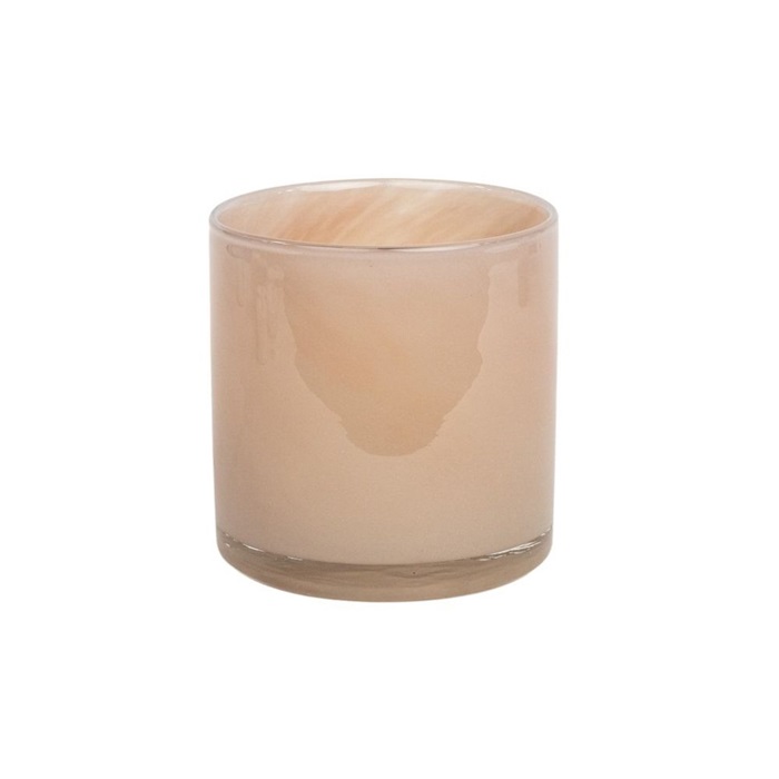 Nilla ljuskopp 12 cm - puder