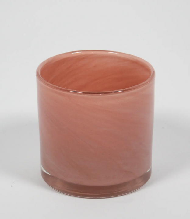 Nilla ljuskopp 12 cm - rosa