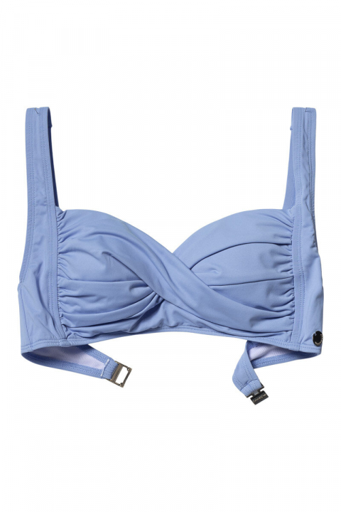 Medea Solid Bikini - BH, 38 - Blue Bell