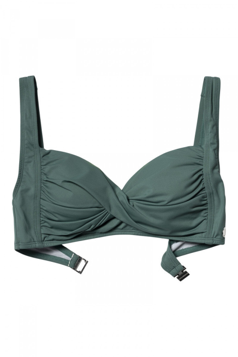 Medea Solid Bikini - BH, 40 - Deep Jungle
