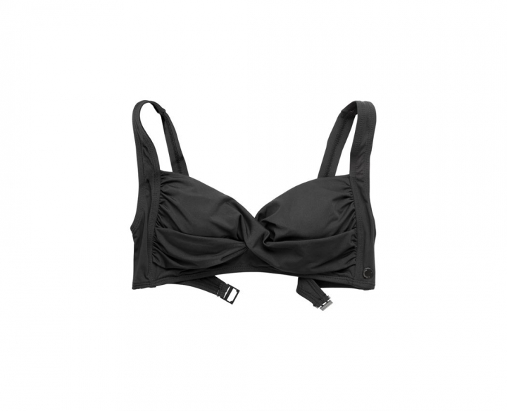 Medea Solid Bikini - BH, 44 - Black