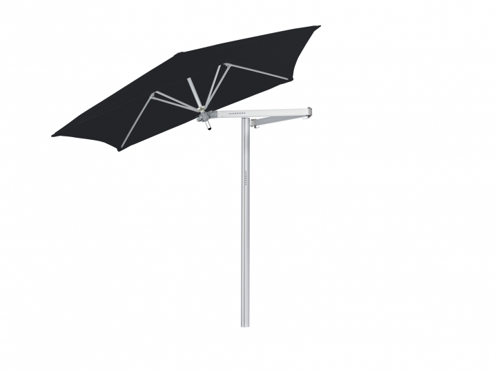 Paraflex Mono Parasoll, square, 190 cm, Neo arm Alu - Black