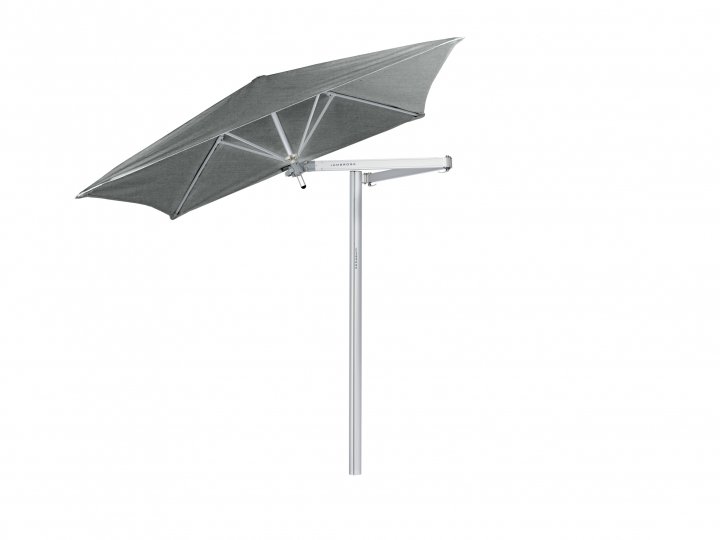 Paraflex Mono Parasoll, square, 190 cm, Neo arm Alu - Flanelle