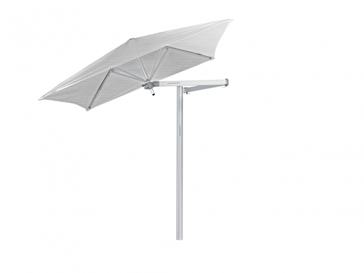 Paraflex Mono Parasoll, square, 190 cm, Neo arm Alu - Marble
