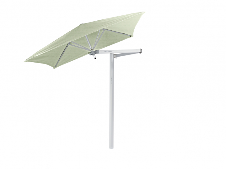 Paraflex Mono Parasoll, square, 190 cm, Neo arm Alu - Mint