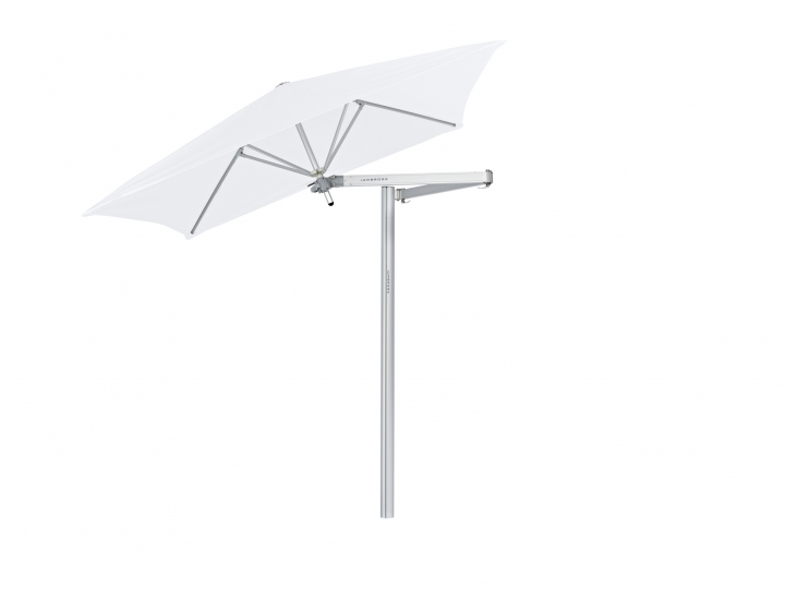 Paraflex Mono Parasoll, square, 190 cm, Neo arm Alu - Natural
