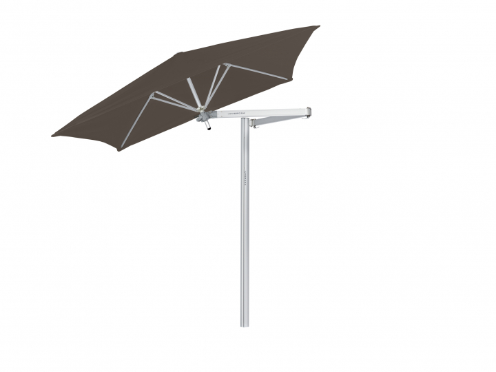 Paraflex Mono Parasoll, square, 190 cm, Neo arm Alu - Taupe