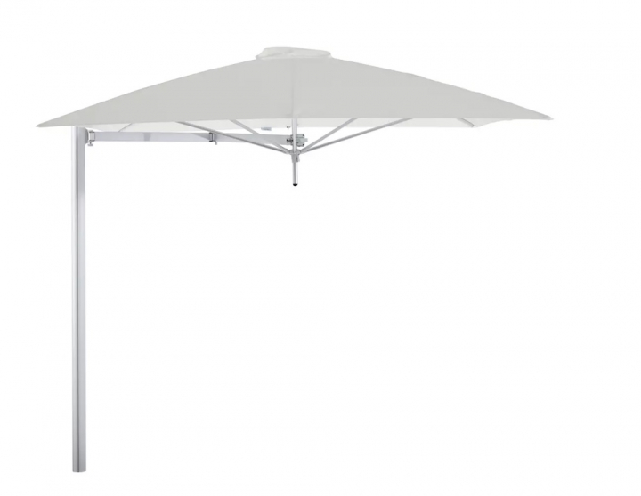Paraflex Mono Parasoll, Square, 230 Cm, Neo Arm Aluminium - Canvas