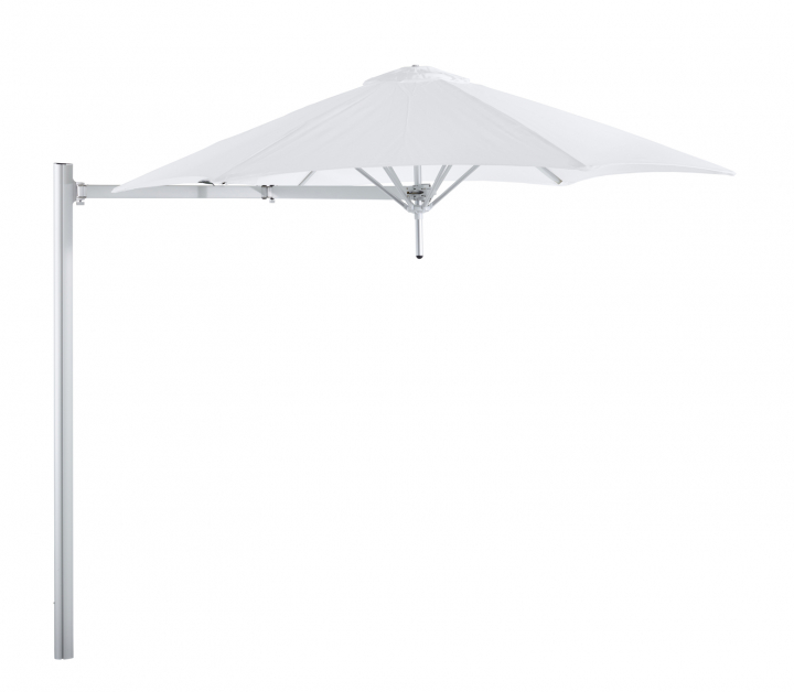 Paraflex Mono Parasoll, Round, 270 Cm, Neo Arm Aluminium - Natural