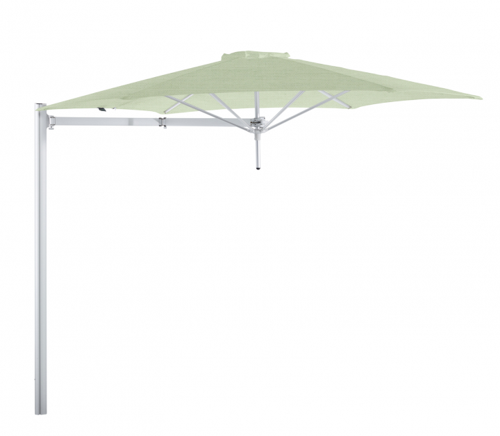 Paraflex Mono Parasoll, Round, 300 Cm, Neo Arm Aluminium - Mint