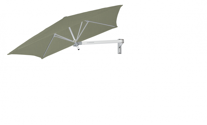 Paraflex Wall Parasoll, Square,0 Cm, Neo Arm Aluminium - Almond