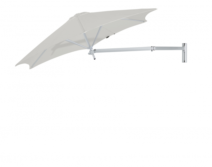Paraflex Wall Parasoll, Round, 270 Cm, Neo Arm Aluminium - Canvas