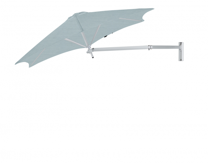 Paraflex Wall Parasoll, Round, 270 Cm, Neo Arm Aluminium - Curacao
