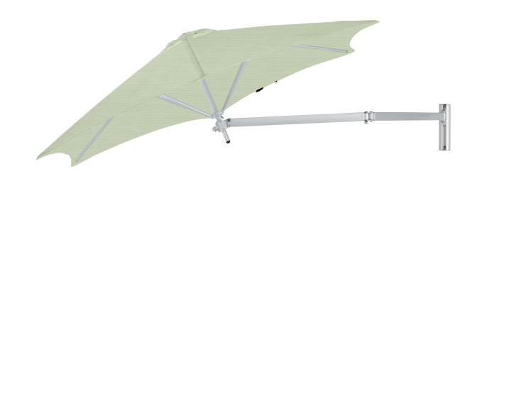 Paraflex Wall Parasoll, round, 270 cm, Neo arm Alu - Mint