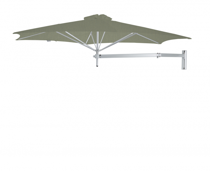 Paraflex Wall Parasoll, round, 300 cm, Neo arm Alu - Almond