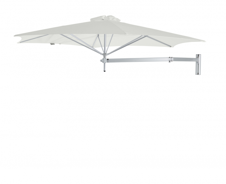 Paraflex Wall Parasoll, round, 300 cm, Neo arm Alu - Canvas