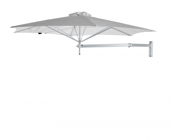 Paraflex Wall Parasoll, round, 300 cm, Neo arm Alu - Marble
