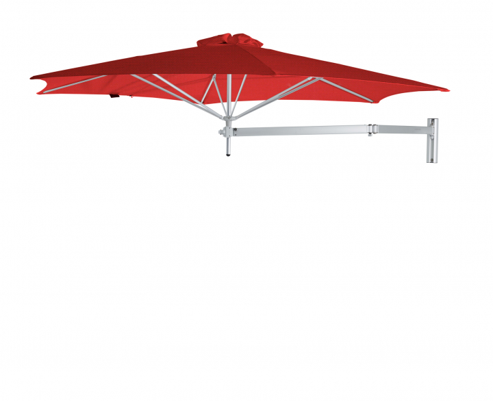 Paraflex Wall Parasoll, round, 300 cm, Neo arm Alu - Pepper