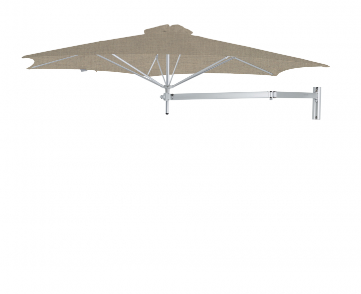 Paraflex Wall Parasoll, round, 300 cm, Neo arm Alu - Sand