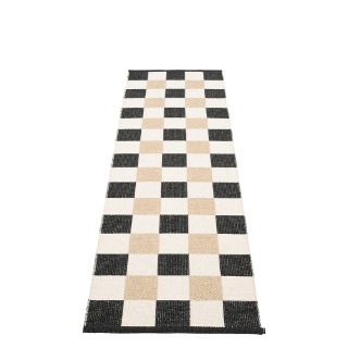 Pix Matta 70 X 240 Cm - Black/vanilla/beige