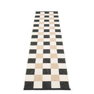 Pix Matta 70 X 300 Cm - Black/vanilla/beige