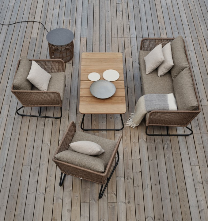 Pors Soffgrupp, Bygg Själv - Ljusbrun/beige Dyna