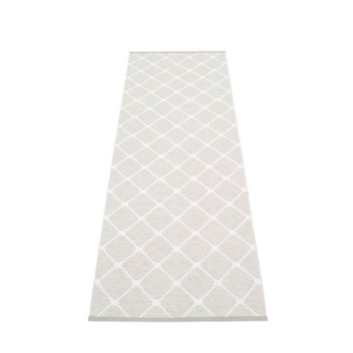 Rex Matta - Fossil Grey/ White 70x335 Cm