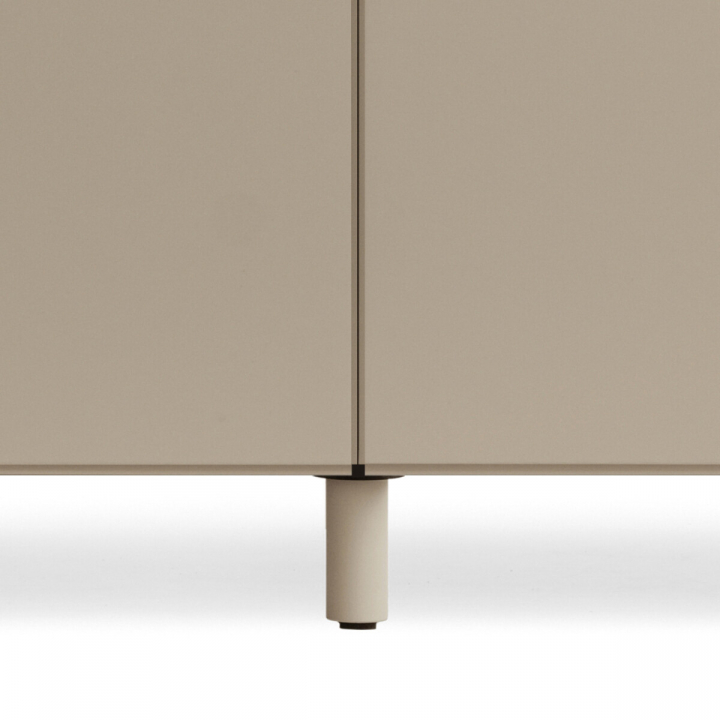 String Relief Kopplingsfot Till Byrå, 2 - Pack - Beige