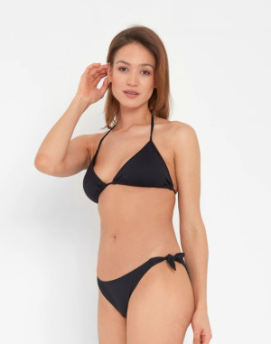 Ida trekantsbikini-top, S - black