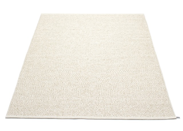 Svea matta - vanilla/beige metallic 230x320 cm