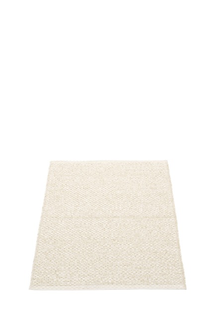 Svea matta - vanilla/beige metallic 70x90 cm