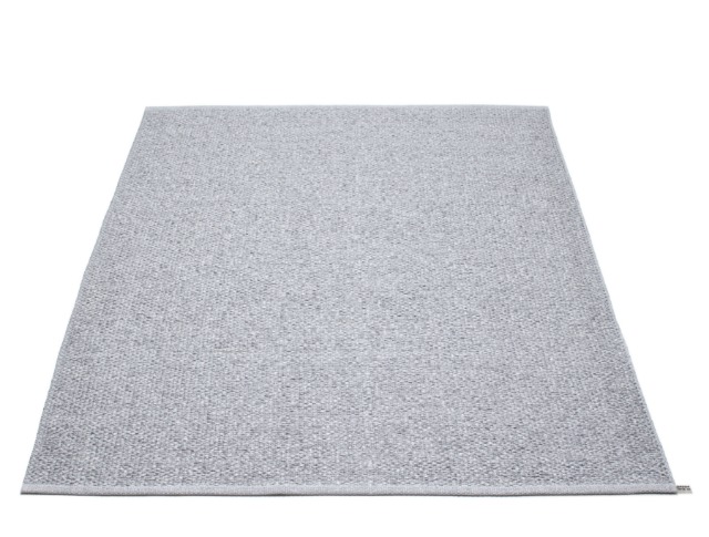 Svea matta - grey metallic/light grey 230x320 cm