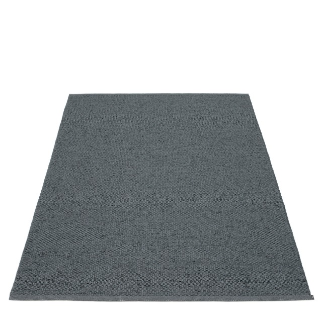 Svea matta - granit/black metallic 180x260 cm