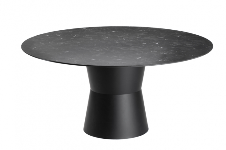 Nidaba matbord Ø 160 H74 cm - svart