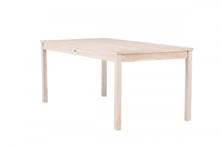 Kenya matbord 90x180 cm - whitewash