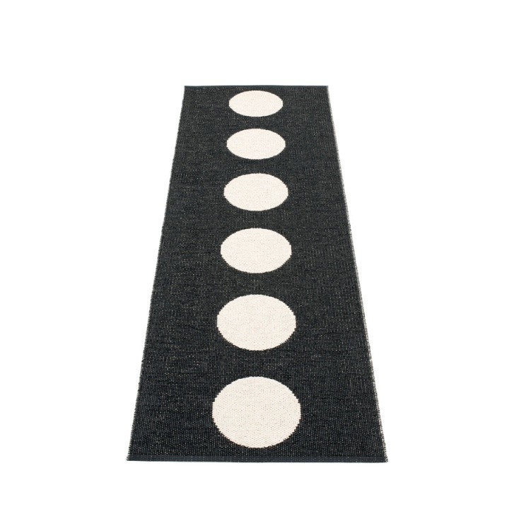 Vera Matta - Black/vanilla - 70x300 Cm